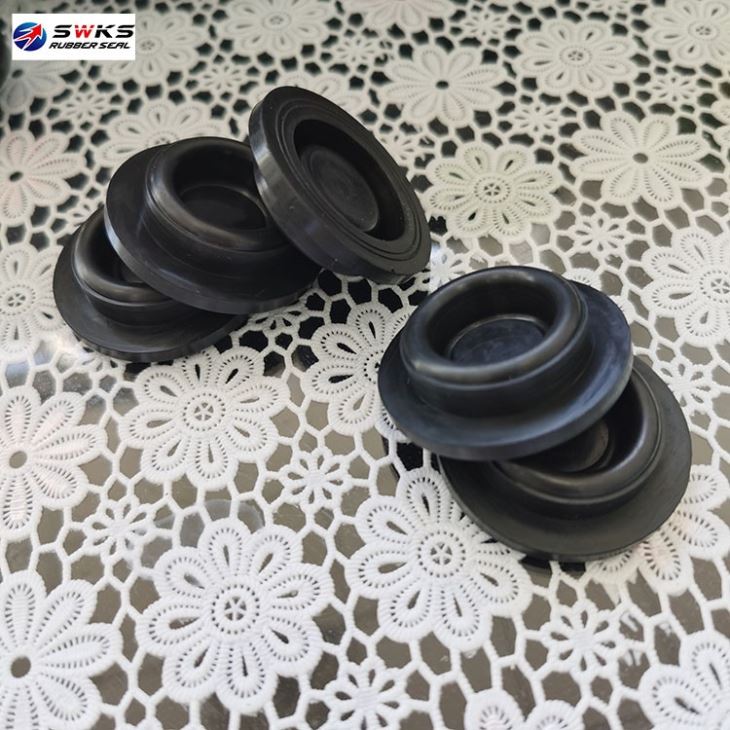 Nonstandard Black EDPM Rubber Gasket Cap