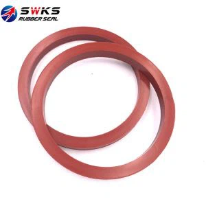 Kísilgúmmíþéttingar O-hringur flatþvottavélar / þéttingar